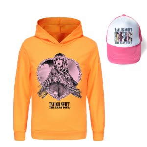 Taylor Swift Boys and girls' sudadera con capucha + hat 4 colores Taylor Swift pijama y visor rosa o negro