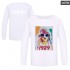 Camiseta multicolor de cuello redondo para niños y niñas Taylor Swift pijama de manga larga para niños Taylor Swift