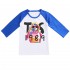 1989 Taylor Swift Children 's Short Sleeve Triplete camiseta pijama